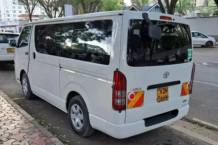 10-Seater Van interior view - Comfortable 10-seater van hire in Eldoret