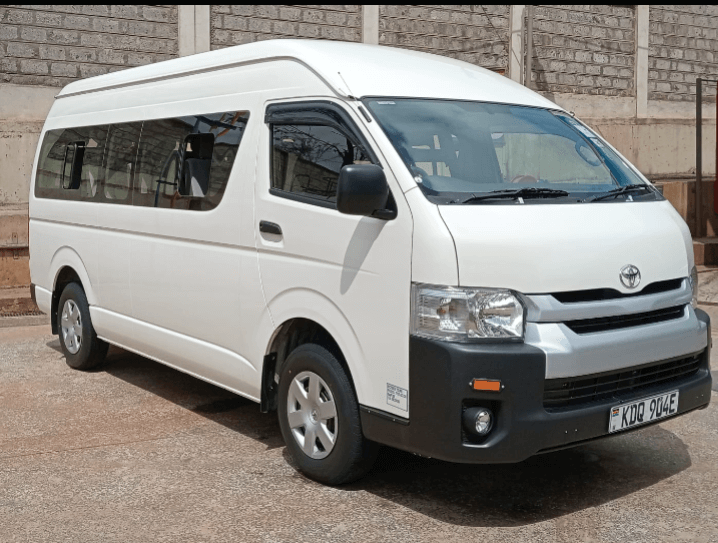 Rent a 14-Seater Shuttle Van in Eldoret for convenient group transport