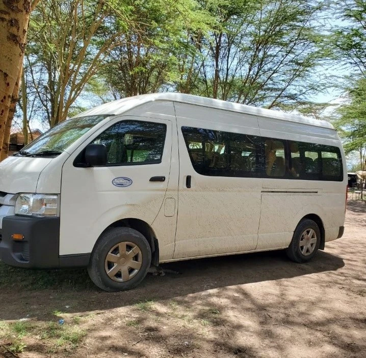 15-Seater Van available for hire at Eldoret airport