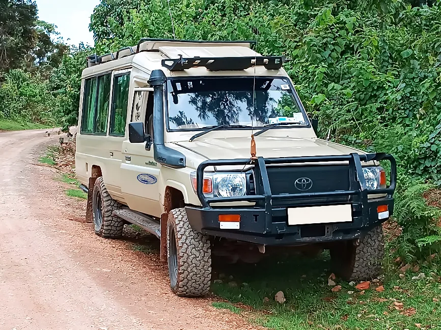 Tourist Van landcruiser 4x4 rental eldoret