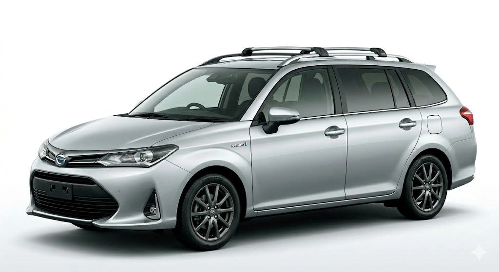 Toyota Fielder station wagon for hire in Eldoret Kenya